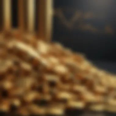 Historical Performance of Gold Historical graph showcasing gold prices during inflationary periods