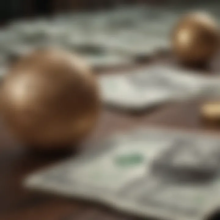 Visualization of cash versus derivatives