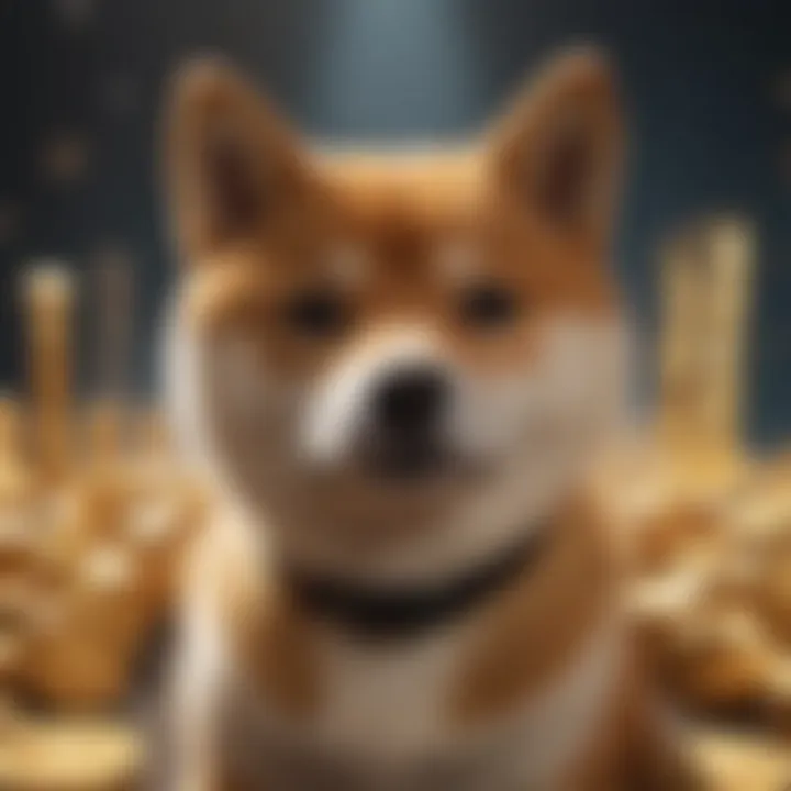 Infographic showing the technology behind Shiba cryptocurrency