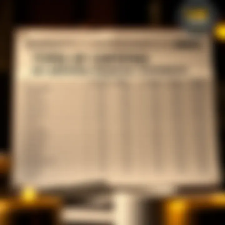 A chart comparing different types of certified financial statements